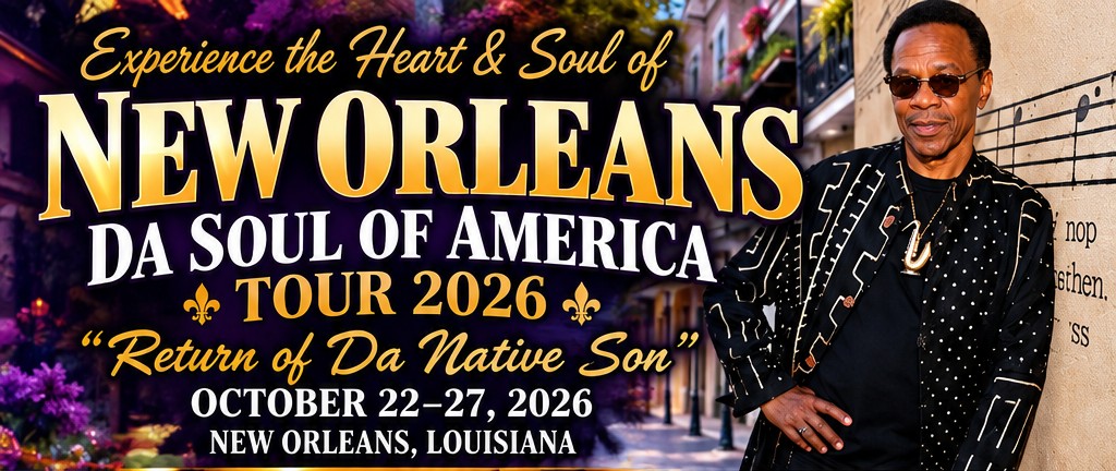 New Orleans, Da Soul of America Tour 2026, Return of Da Native Son, October 22-27, 2026